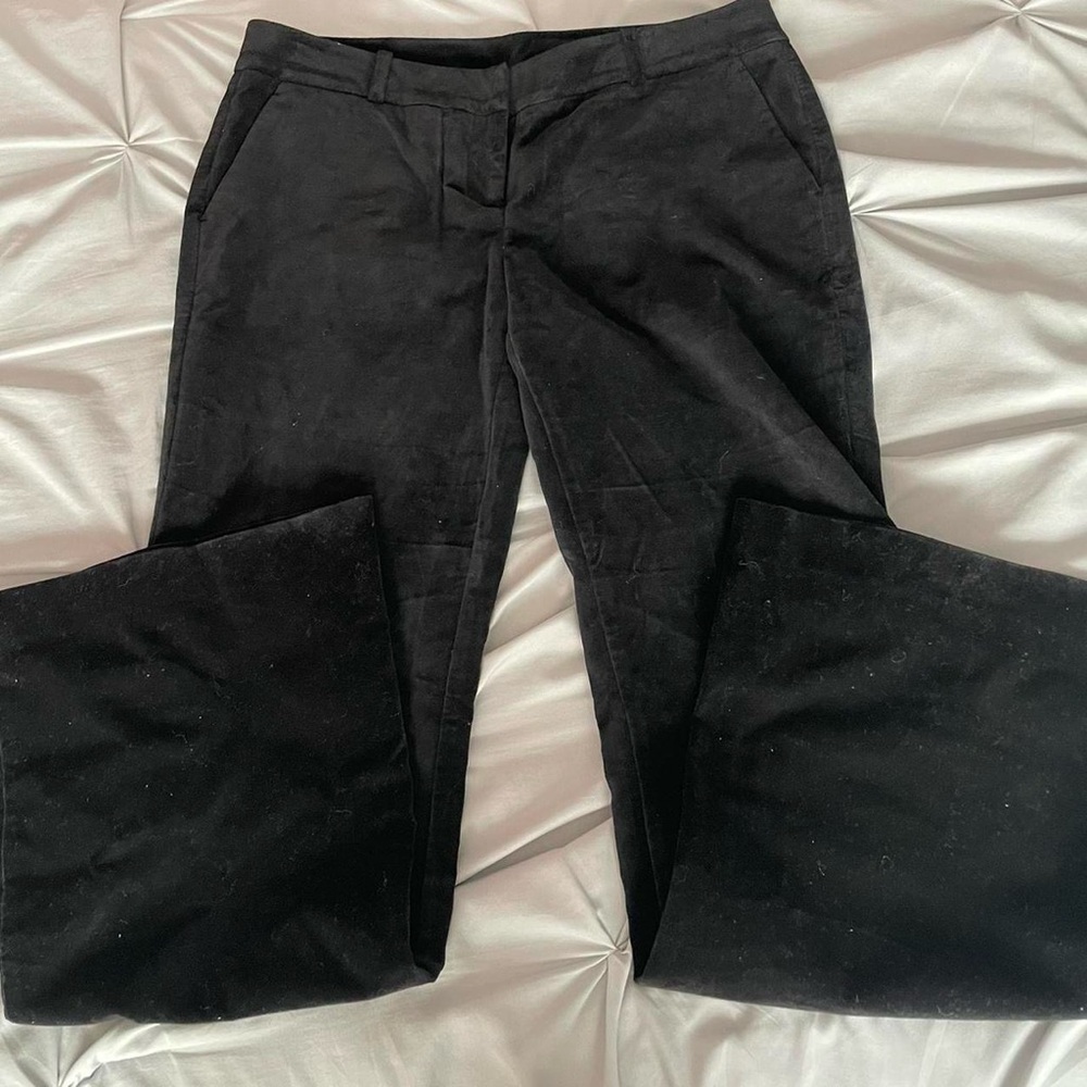 New York and Company velour black dress pants